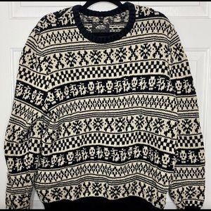 Men’s vintage Vans Skull sweater